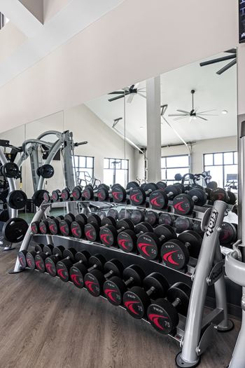 Upland flats apartments free weights